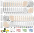 20 Pack Pet Fountain Filters for Catit PIXI Cat Drinking Fountain, Replacement Triple Action Water Filter with Ion-Exchange Resin & Activated Carbon