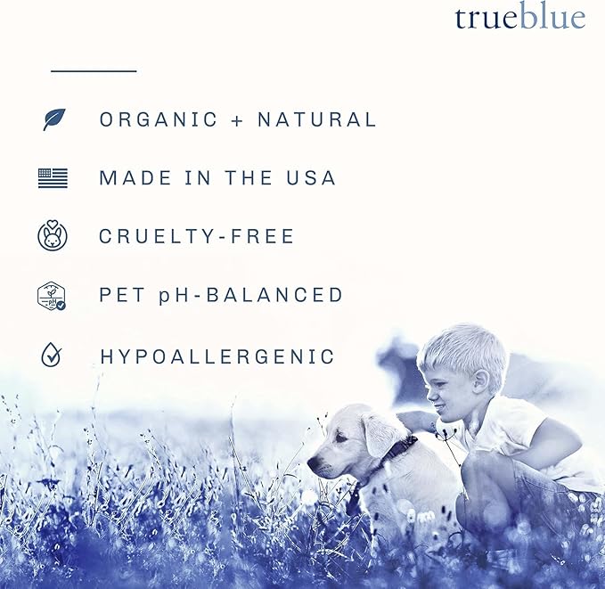 TrueBlue Lemon & Marigold Super Easy Dog Ear Wipes – Pre-Moistened Puppy Pads for Ear Cleaning – Cleansing Ear Wipe for Dogs, Puppies – Non-Toxic, All-Natural – 50 Count