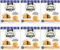 Three Dog Bakery Lick'n Crunch Sandwich Cookies Premium Dog Treats with No Artificial Flavors, Golden & Peanut Butter Flavor, 13 Ounces (Pack of 6)