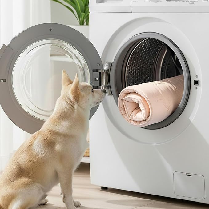 Cooling Pet Mat – 41x28.5 Dog or Cat Cool & Comfy, Soft Breathable Self-Cooling Pad, Pet-Safe, Durable, Perfect for Hot Weather, Naps, Crates, Cars, Couch, Washable, Take Anywhere, Pink