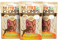 NutriChomps Dog Chews- 6-inch Braids,Easy to Digest, Rawhide-Free Dog Treats, Healthy, 4 Count, Real Chicken, Peanut Butter and Milk Flavors, Bundle of 3