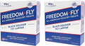 FLOCKLEADER Freedom Fly, All American Dried Black Soldier Fly Larvae Poultry Treats, 1 lb (Pack of 2)