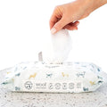 Woof Dog Wipes - Pet Wipes for Dogs with Manuka Honey, Gentle for Body,Eyes,Ears & Paws - 80 Counts-26.5 oz