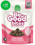 Open Farm, Be Good Bites, Soft Dog Training Treats, Small & Chewy, Made with Ethically & Sustainably Sourced Ingredients, Non-GMO Fruits & Grains, Wild-Caigh Salmon Recipe, 6oz Pouch