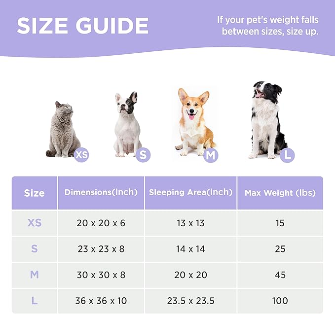 LE SURE Donut Small Dog Bed - Round Cat Beds Indoor Calming Valentine's Day Gift for Pets, Washable Cute Home Decor Beds with Jacquard Shaggy Plush & Anti Slip Bottom, 23 Inch, Lover Hearts