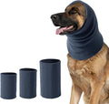 3Pack Dog Calming Hoodie for Small to Large Dogs High Elastic Pet Anxiety Relief Ear Wrap Cat Calming Collar Noise Reduce Protection for Fireworks,Thunder,Force Drying (Small+Medium+Large) (Grey)