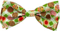 Huxley & Kent Pet Bow Tie for Dogs & Cats - Adjustable Hook & Loop Collar Accessory - Cute & Comfortable for Holidays & Celebrations - Cookie Monster, Large