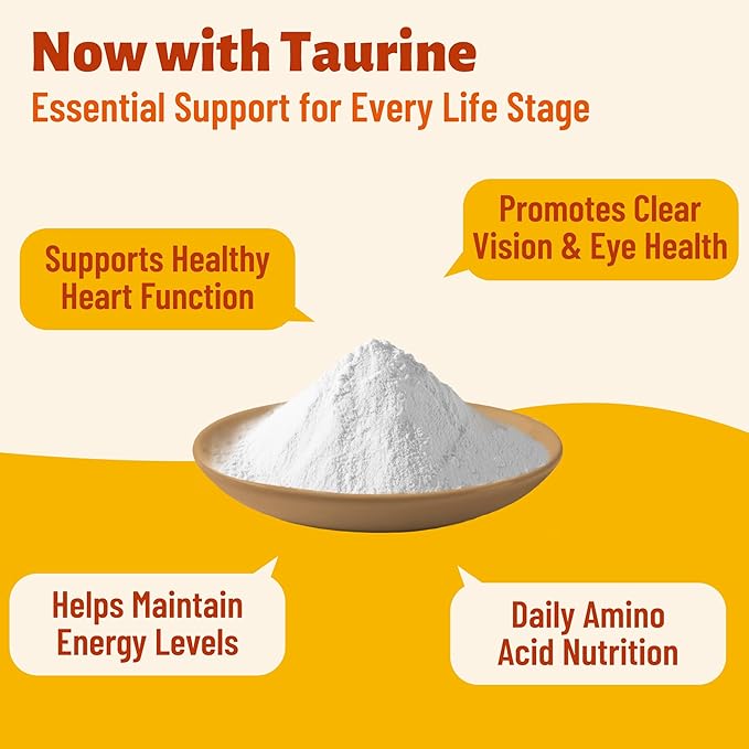 330 Bites Vitamins Supplements and Taurine for Dogs - Multivitamin for Dog Chewables with Glucosamine,Omega 3,MSM - Support Hip & Joint,Skin and Coat,Immunity,Digestive Health