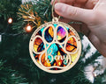 NAZENTI Dog Memorial Sun Catcher Ornament, Personalized Pet Loss Decoration, Custom Moon Design Window Hanging, Sympathy Keepsake for Dog Lovers, Remembrance Gift