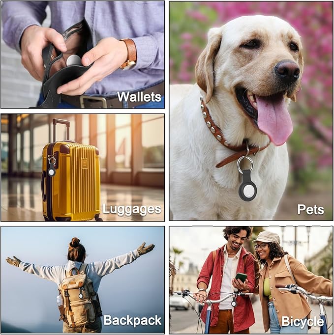 Remote Finder with Soun,Trackers Works with Apple Find My (iOS Only) is Perfect for locating Keys, Luggage, Backpacks, and Pets. These Item Finders Feature Replaceable Batteries,Loud beeps.