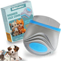 Face Comb for Dogs,Pet Grooming Combs with Rounded FineTeeth,Stainless Steel Tear Stain Remover for Dogs Cats,Lightweight & Portable Pet Grooming Brush Suitable for All Furry Pets