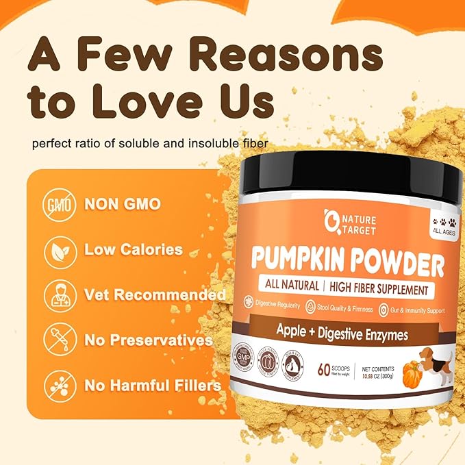 Multivitamin for Dogs Soft Chews & Pumpkin Powder for Dogs