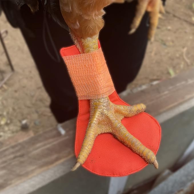 2 Pack Duck Splint Chicken Leg Splint for Poultry Broken Feet Curled Toes Goose Turkey