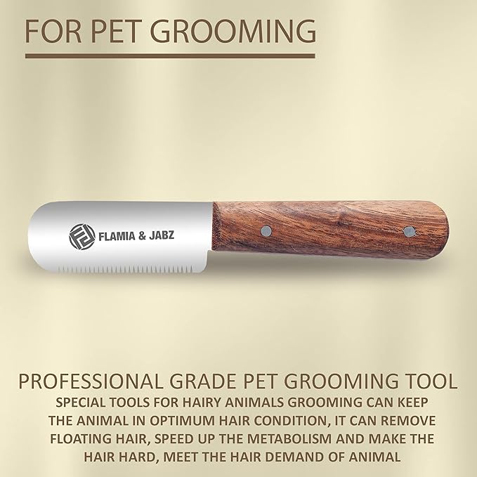 Professional Stripping Knife, Right handed, 3 inch blade (Stainless Steel) (Medium, Rosewood)