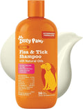 Zesty Paws Flea and Tick Shampoo for Dogs - Veterinarian Formulated Flea Shampoo for Dogs to Kill Fleas, Ticks & Their Eggs - Soothes Itchy & Irritated Dog Skin - Cedarwood, Rosemary & Peppermint Oil
