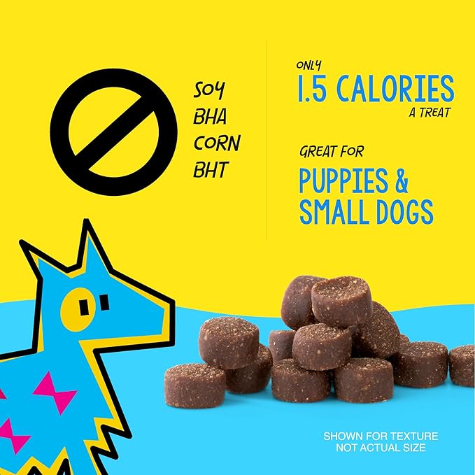 Crazy Dog Mini Train-Me! Training Treats 10 oz. Bag, Chicken Flavor, with 500 Treats per Bag, Recommended by Dog Trainers