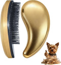 Small Dog Brush- Grooming Tool for Teddy, Yorkies, Maltese, Shih Tzu, Chihuahua - Puppy Hair Brush - (Rose Gold)