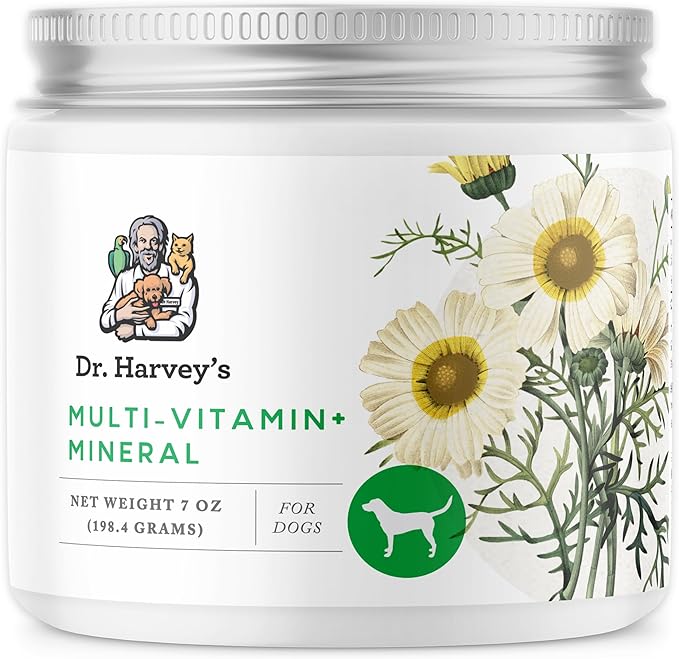 Dr. Harvey's Herbal Multi-Vitamin and Mineral Supplement for Dogs (7 Ounces)