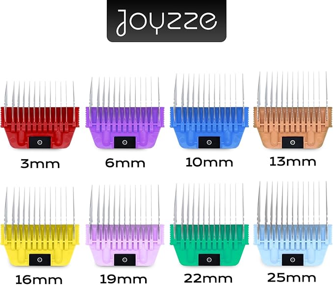 A Series Wide 25mm (1 inch) Metal Comb - Professional Dog Grooming Blades for Smooth Coat - Durable and Precise for Trimming and Finishing - Compatible with A Series Clippers