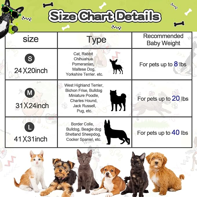 Rezutan Dog Blanket for Medium Dogs 1 Pack 3 Premium Soft Cat Puppy Blankets, 31x24 inch,Flannel Cute Elephant & Paw Print for Small Kitten,Grey/Blue/Yellow.