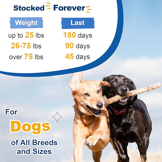 Dog Vitamins, Dog Multivitamin Powder, with Probiotics, Glucosamine, Omega 3, Support Gut, Joint & Mobility, Itch Skin & Coat, Minerals & Antioxidant for Immune Health, Daily Essential Dog Supplements