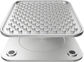 Double Wall Stainless Steel Lick Mat for Dogs & Cats - Chew Proof & Whisker Friendly, Non-Slip Base, for Calm Feeding & Anxiety Relief - Dishwasher Safe Slow Feeder Pad [1Pack]