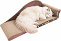 Extra Large Cat Couch Scratcher, 26" Cat Sofa Lounge Bed, Durable Cardboard Scratching Board for Indoor Cats, XL Lounger and Scratch Bed Furniture Protector