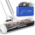 ACE2ACE A3 Pro Carpet Roller for Pet Hair, Carpet Pet Hair Removal Tool, Reusable Large Lint Rollers, 5 Feet Long Handle No Bending No Kneeling, Cat Dog Hair Remover for Carpet, Rugs, Mats, Black