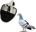 Hen Holster Premium Starter Kit - Bird Diaper, Wrap Around for Larger Pigeons, Small Breed Hens & Roosters - Leak-Proof, Comfortable Bird Harness with Sewn-in Liner & Hook & Loop Closure - XS, Black