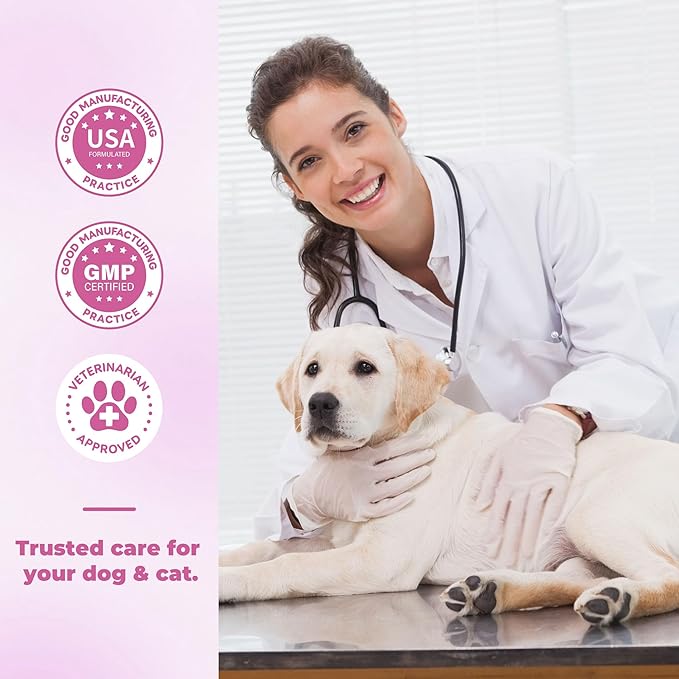 Probiotics for Dogs - Diarrhea Relief for Dogs and Cats - Supports Relief of Diarrhea and Loose Stools - Supports Digestive Balance and Gut Health - with Kaolin Clay and Probiotics - 300 Tablets