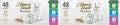 Fancy Feast Purina Gourmet Wet Cat Food Variety Pack, Petites Gravy Collection, Break-Apart tubs, 48 Servings - 2.8 oz. Tubs, (Pack of 48)