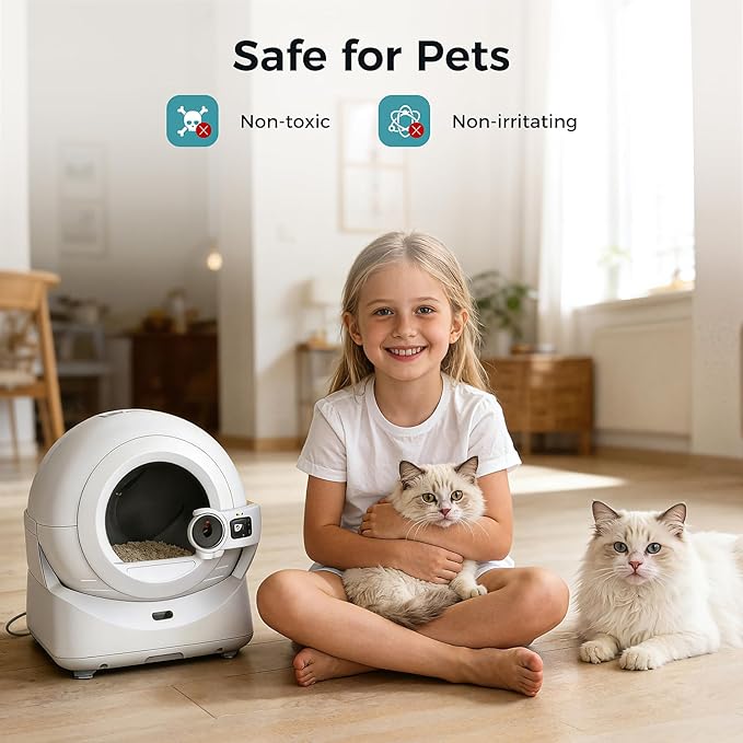 N60 Odor Eliminator for Petkit Purobot Ultra and Purobot Max Pro Self-Cleaning Cat Litter Box, 3 Pack Cat Litter Odor Eliminator N60