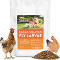 Brooks Brand Black Soldier Fly Larvae Chicken Treats, Mealworms Substitute, Grubs for Chickens, High Calcium for Laying Hens, Made in USA (5 lbs)
