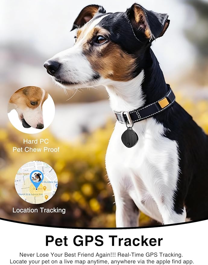 Air Tracker Tags, Bluetooth Tracker Works with Apple Find My, Loud 100dB, IP67 Waterproof, Keys Finder and Item Locator Smart Tag for Luggage, Backpack, Suitcases