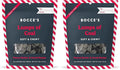 Bocce's Bakery Lumps of Coal Recipe Treats for Dogs, Wheat-Free Everyday Dog Treats, Made with Real Ingredients, Baked in The USA, All-Natural Soft & Chewy Cookies, Peanut Butter & Molasses, 6 oz