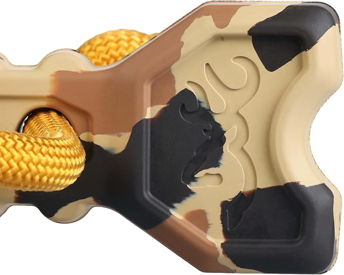 Browning Pet Training Tools, Durable Dog Toys for Tug and Fetch, Bone Tugger (Camo), One Size