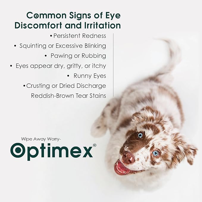 Gentle Multi-Purpose Eye Wash for Dogs & Cats-4 fl oz-Helps with Eye Infections, Redness, Irritation, Tear Stains & Discharge-Supports Pink Eye, Conjunctivitis & Dry Eye Relief-Vet Formulated