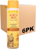 Burt’s Bees for Pets Hypoallergenic Cat Shampoo with Shea Butter and Honey, Gentle Kitten Shampoo for Indoor Cats with Dry or Sensitive Skin, Cat Bathing Supplies, 10 Fl Oz - 6 Pack