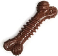 Nylabone Power Chew Groove Bone - Dog Toys for Aggressive Chewers - Durable Dog Toy for Small Breeds - Small Dog Chew Toys - Flavor Medley, Small, Up to 25 Ibs. (1 Count)