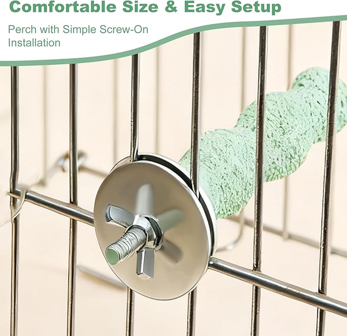 Bird Beak Grinding Stone Parrot Cockatiel Parakeet Nail Trimming Grinder Trimmer for Birds Cage Accessories