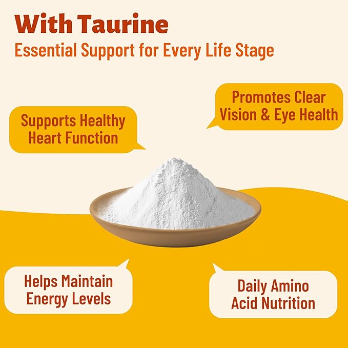22-in-1 Dog Vitamins Powder All-in-One Multivitamin for Dogs & Cats, Colostrum, Taurine, Itch Relief, Immune Support, Digestive Support, Chicken Flavor Pet Vitamins and Supplements, 3.88oz