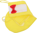 Balacoo Breathable Washable Bird Diaper Clothing Parrot Flying Suit Small Birds Yellow L for Cockatiels and Pet