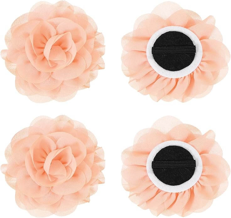 Dog Collar Flowers, Pet Flower Charms Soft Chiffon Cat Collar Bow Tie Floral Grooming Supplies, Intended for Dog