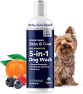 Honest Paws Dog Shampoo and Conditioner - Premium Dog Wash for Allergies and Dry, Itchy, Moisturizing for Sensitive Skin - Sulfate Free, Plant Based, All Natural - 8 Fl Oz