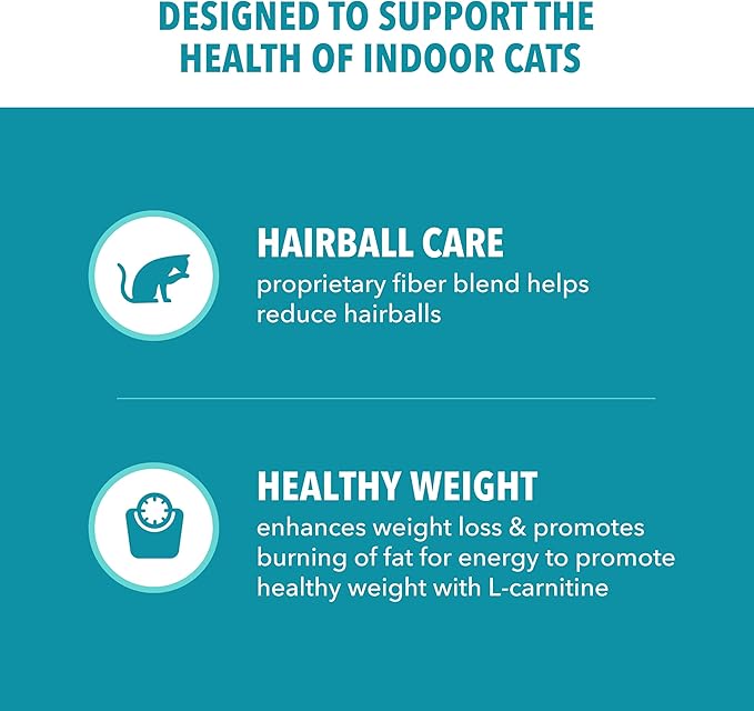 IAMS Proactive Health Indoor Weight Control & Hairball Care Adult Dry Cat Food, Salmon Recipe, 7 lb. Bag