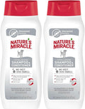 Nature’s Miracle Hypoallergenic Shampoo & Conditioner for Dogs, 16 Oz, Unscented (Pack of 2)