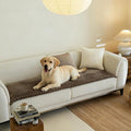 Diamond Quilted Couch Cover for Dogs Non Slip - Large Silicone Particles Pet Friendly Thick Sofa Slipcover for 3 Cushion Couch Washable Furniture Protector Mat for Dogs Cats