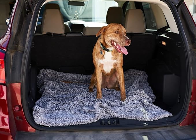 Pet Parents Premium Pet Blanket - Water Resistant Dog & Cat Blanket, Perfect for Crates, Calming, Large, Medium & Small Dogs, Puppy Size: 32x40, Color: Slate