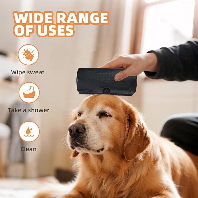 Deshedding Dog Brush, Ergonomic Pets Groomer For Matted Hair,Dog Grooming Supplies,Dog Brush For Shedding,Loose Hair, Grooming Deshedding Brush for Cats, Dogs, Rabbits, Horses.