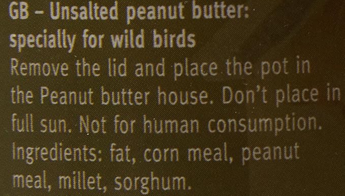 Esschert Design Peanut Butter for Wild Birds
